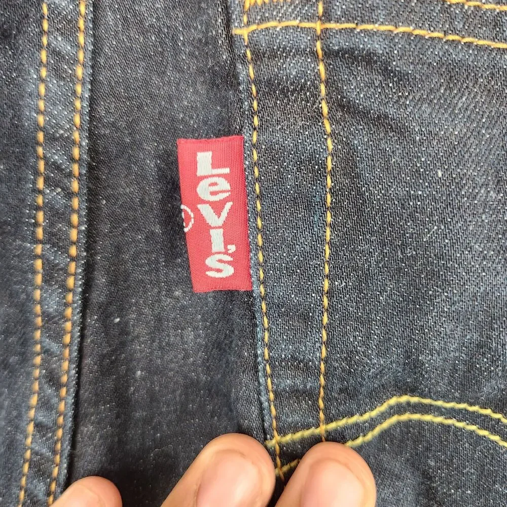 LEVI'S 519 36X34 Dark Blue Wash‎ Jeans